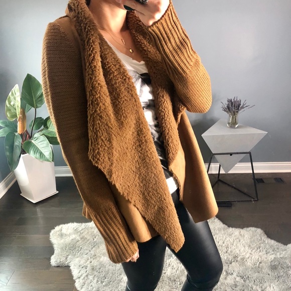 ◾️Isla Suede Knit Cardigan - Picture 4 of 6